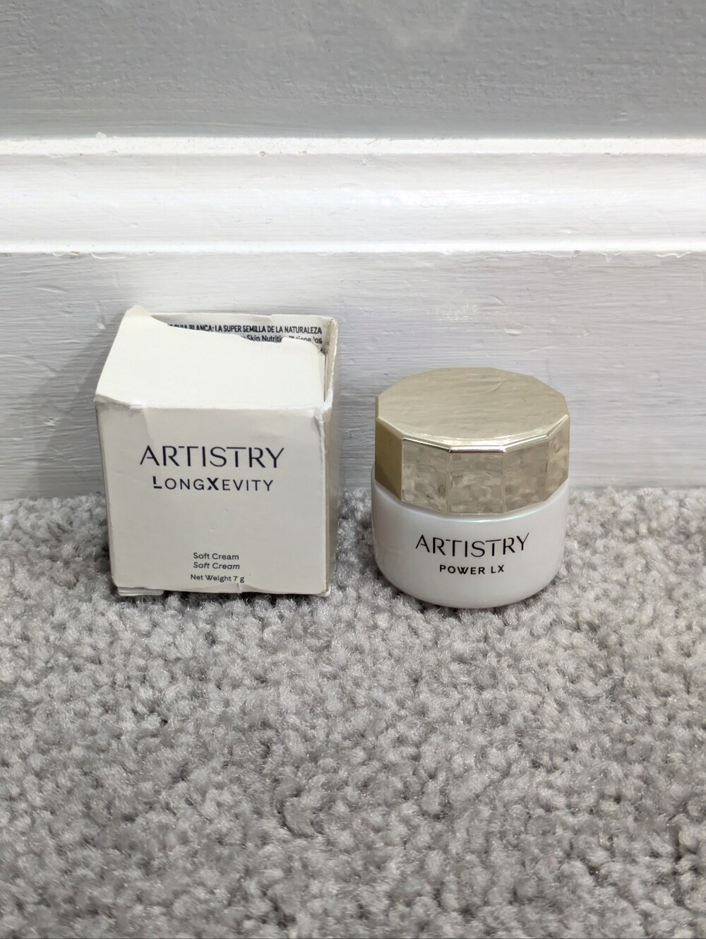 ARTISTRY LongXevity LX Anti-Aging Soft Cream Face Moisturizer 0.25 oz Travel